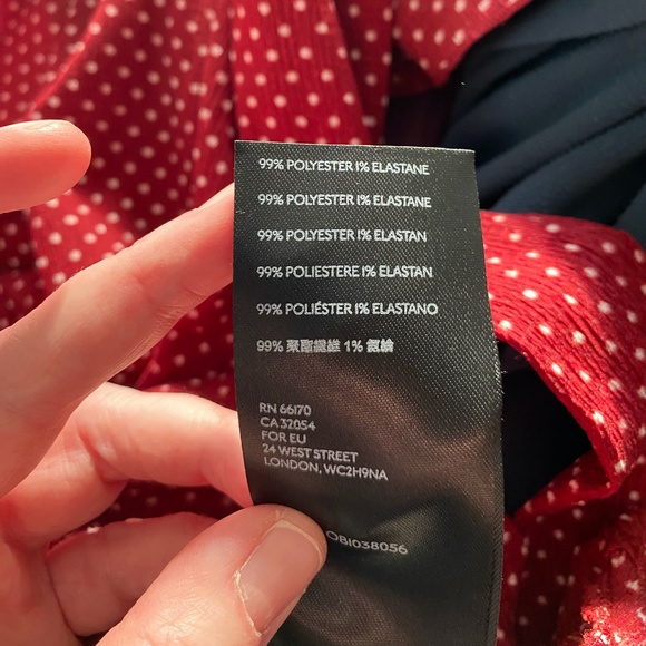 ANTHROPOLOGIE One Shoulder Tie-Waist Peplum Top - Picture 5 of 8